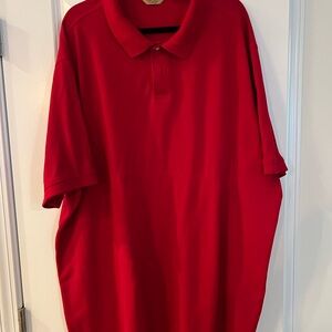 Roundtree & Yorke Bold Red Men's Polo Shirt